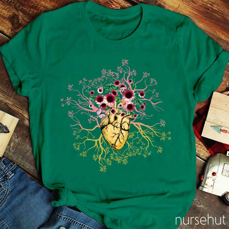 Make Your Heart Thrive Nurse T-Shirt