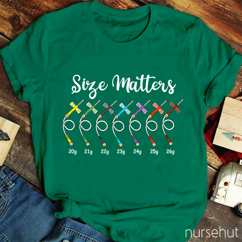 Colorful Blood Collection Needles Nurse T-Shirt