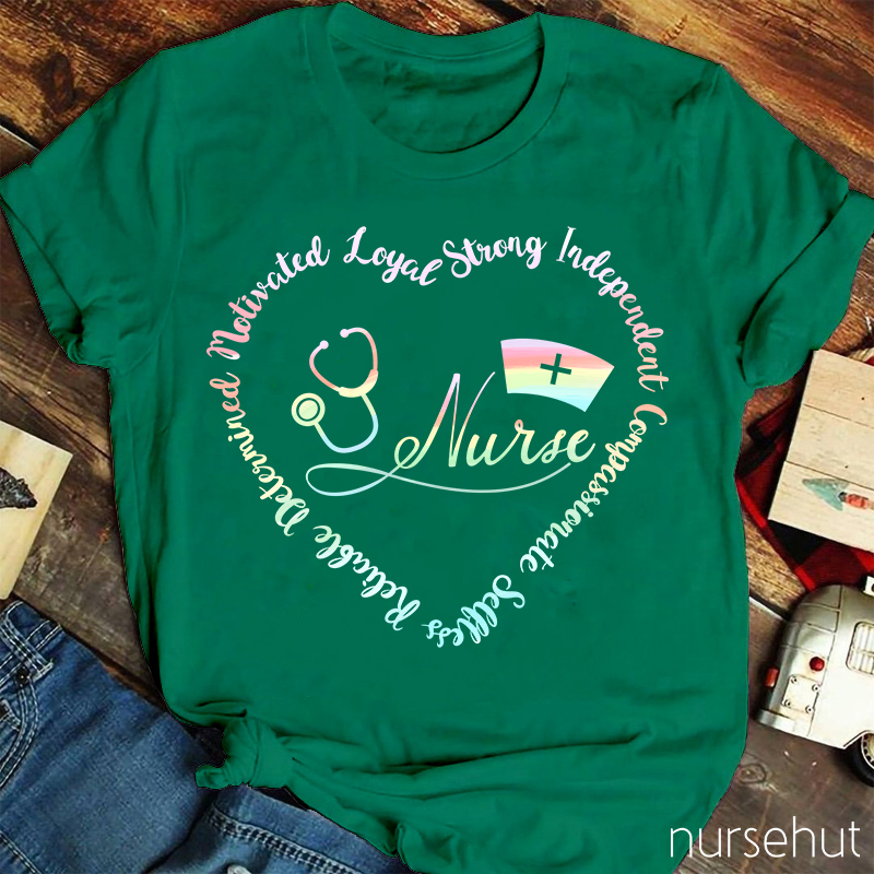 Independence Stethoscope Nurse T-Shirt