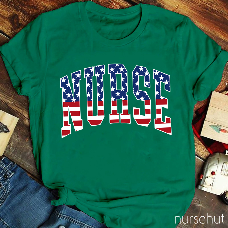 Flag Nurse T-Shirt