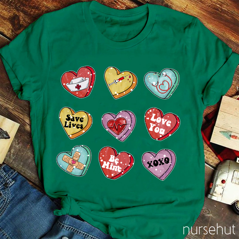Be Mine Nurse Love You Nurse T-Shirt