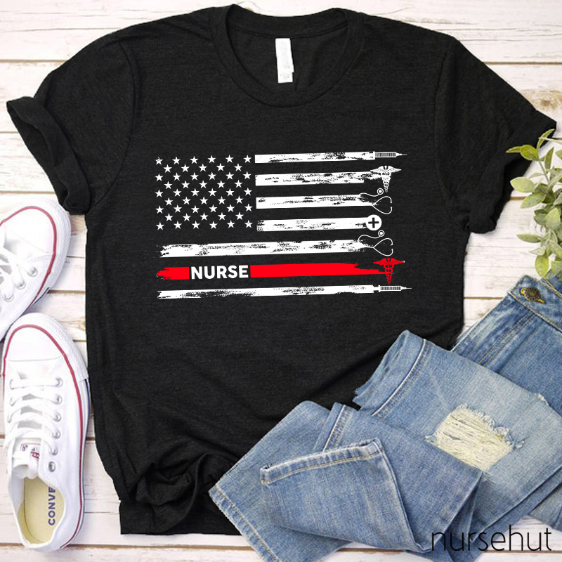 Flag Nurse T-Shirt