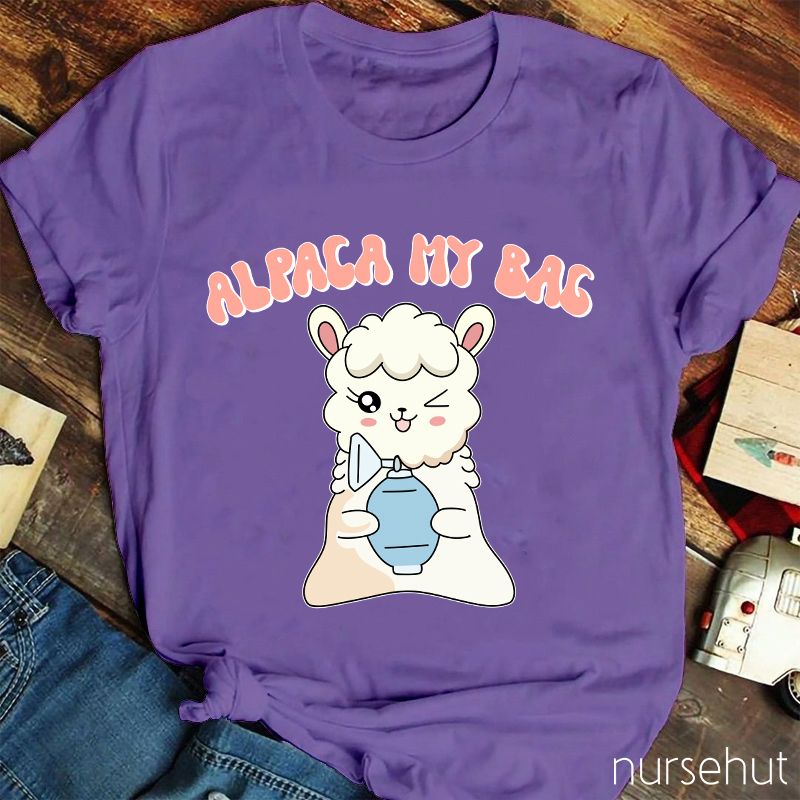 Alpaca My Bags Nurse T-Shirt