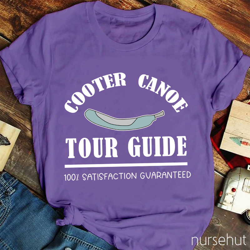 Cooter Canoe Tour Guide Nurse T-Shirt