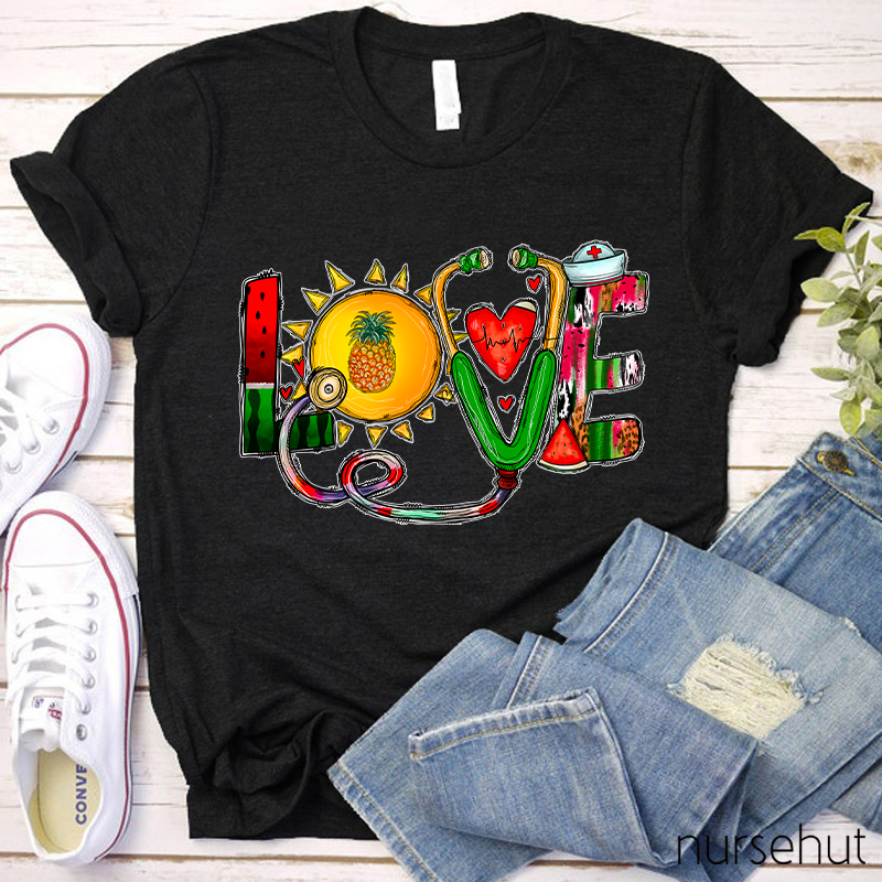 Summer Love Nurse T-Shirt