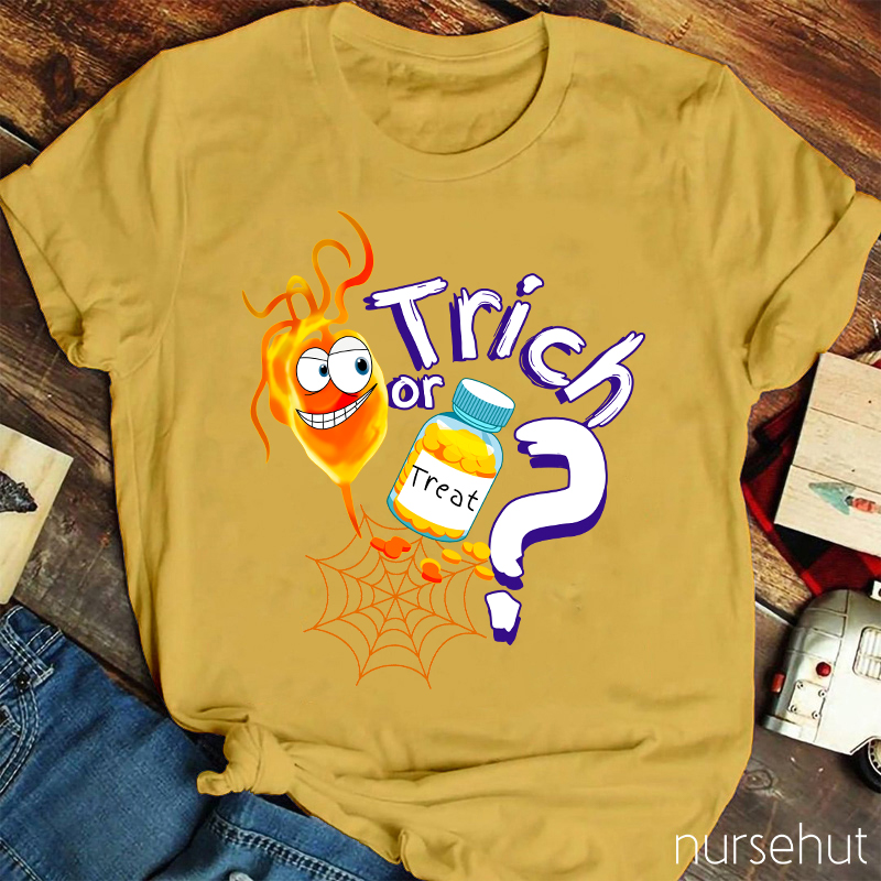 Trick Or Treat Nurse T-Shirt