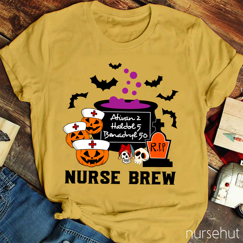 Happy Halloween Crew Nurse T-Shirt