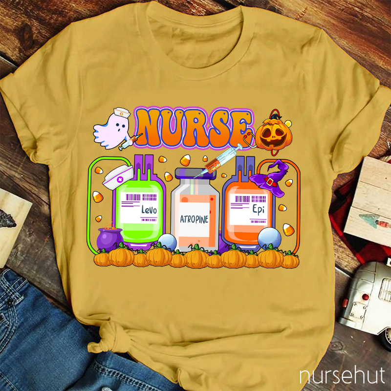 Happy Halloween Nurse T-Shirt