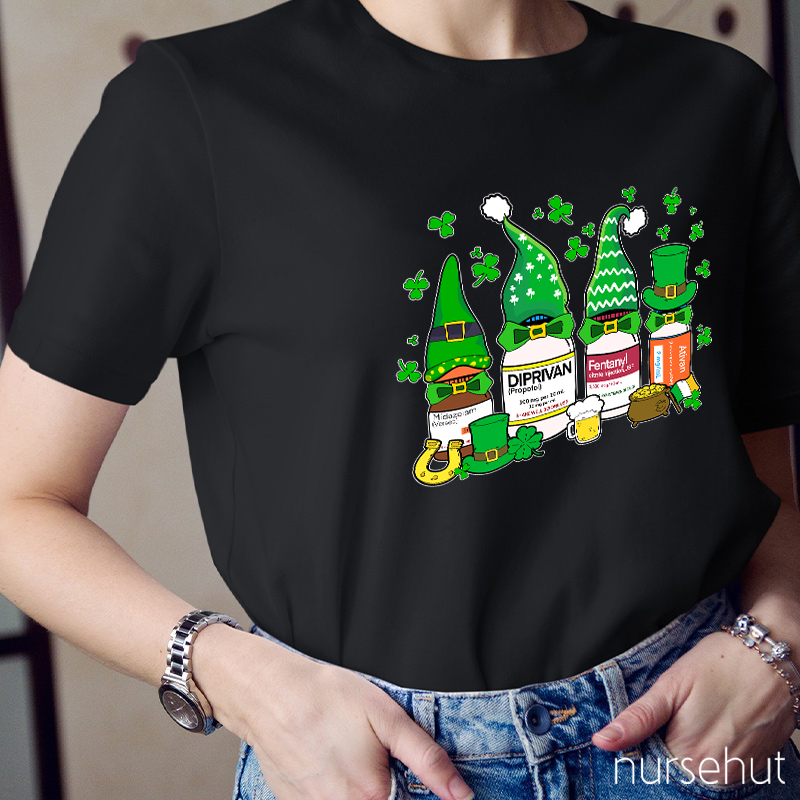 Happy St. Patrick's Day Nurse T-Shirt