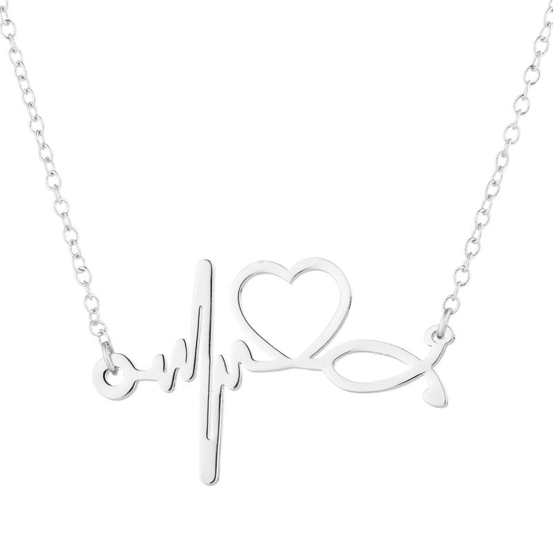 ECG Nurse Necklace