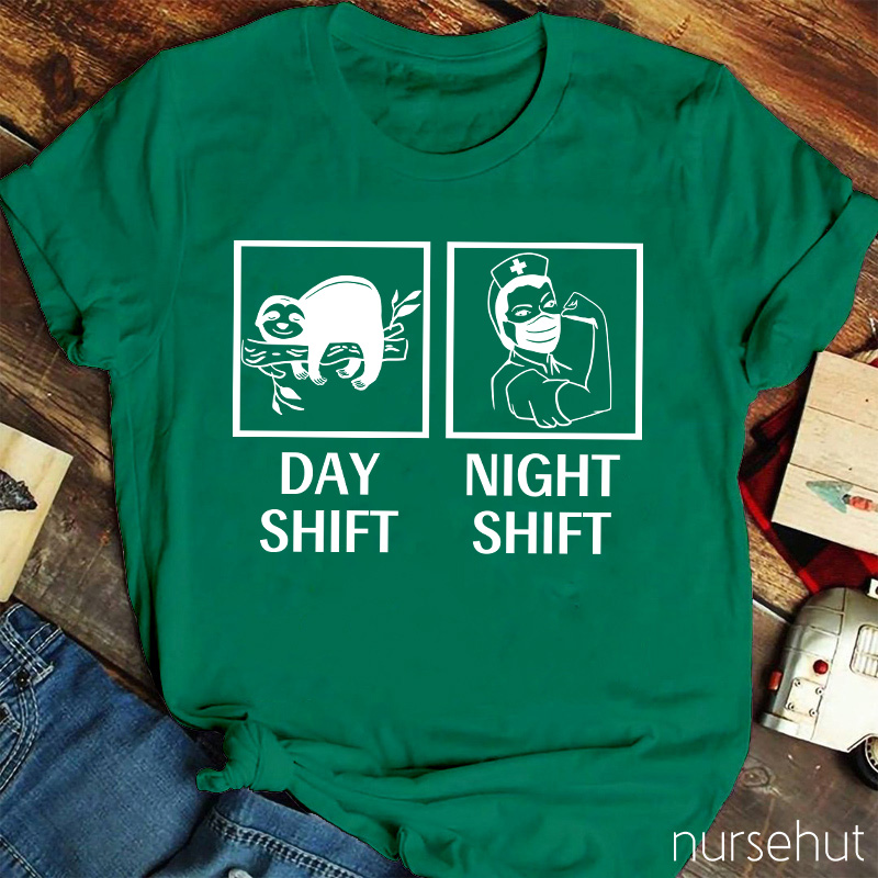Day Shift And Night Shift Nurse T-Shirt