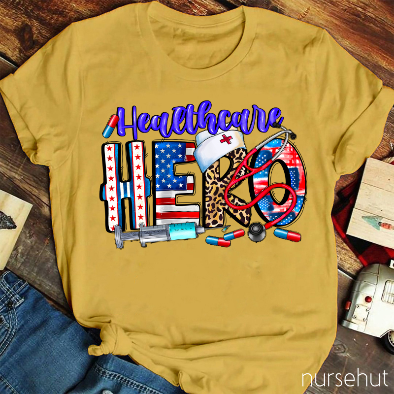 American Hero Nurse T-Shirt