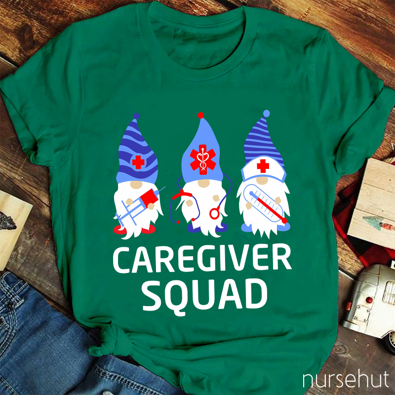 Caregiver Squad Nurse T-Shirt