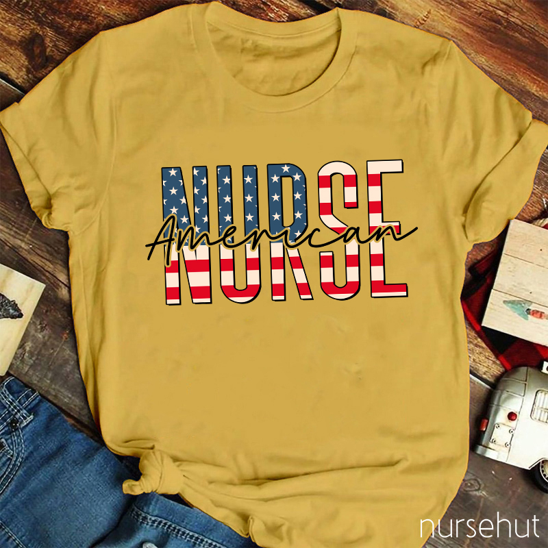 All American Nurse T-Shirt