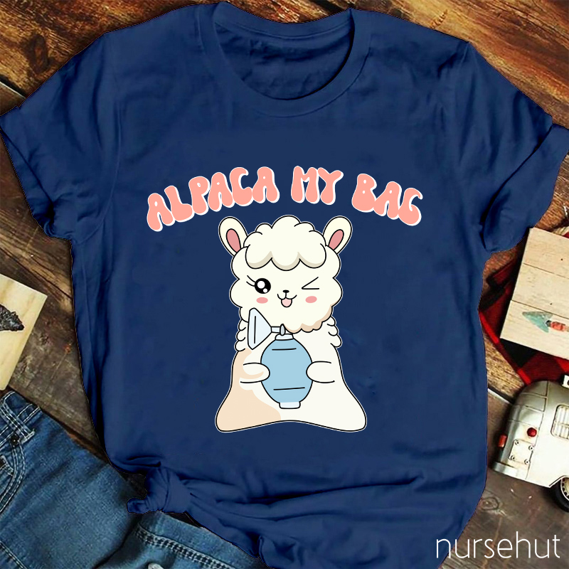 Alpaca My Bags Nurse T-Shirt