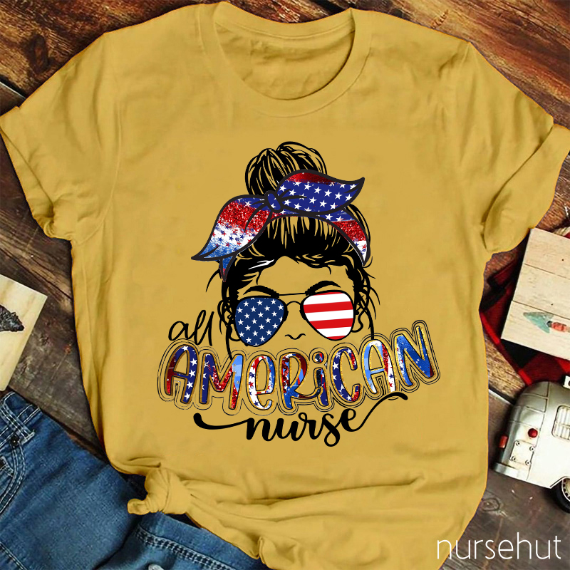 All American Nurse T-Shirt