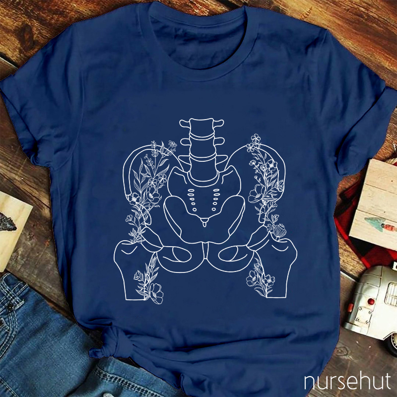 Orthopaedic Flower Nurse T-Shirt
