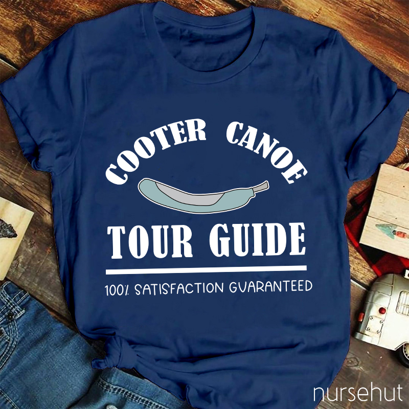 Cooter Canoe Tour Guide Nurse T-Shirt