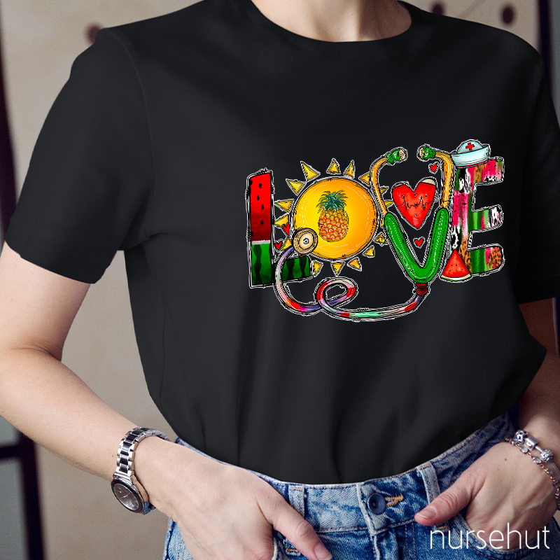 Summer Love Nurse T-Shirt