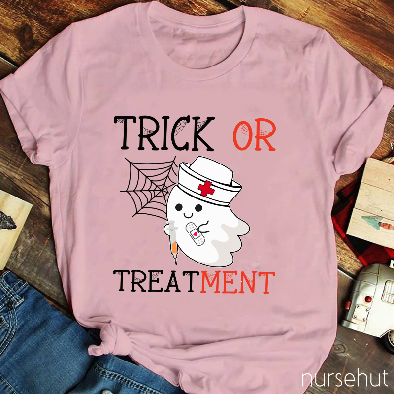 Trick Or Treatment Nurse T-Shirt