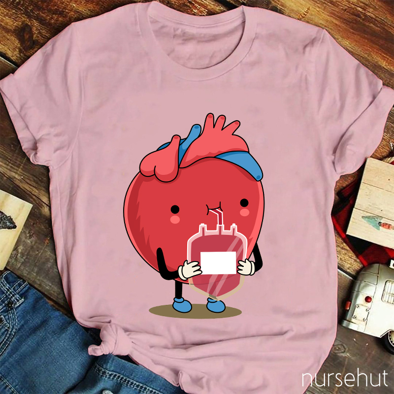 Drinking Hearty Love Nurse T-Shirt