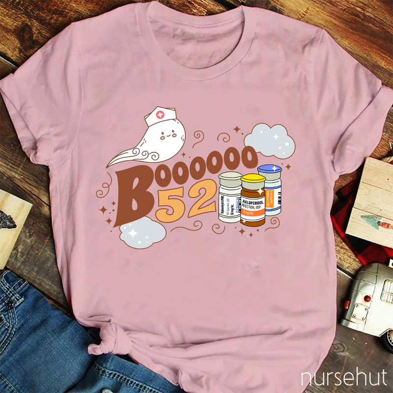 Boooo 52 Nurse T-Shirt