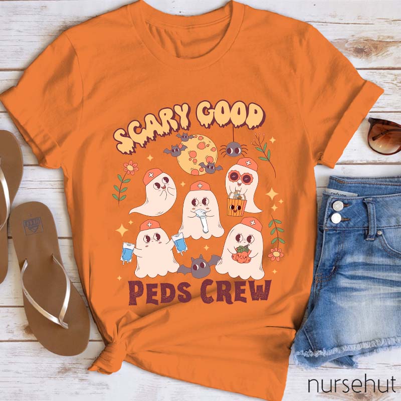 Scary Good Peds Crew Nurse T-Shirt