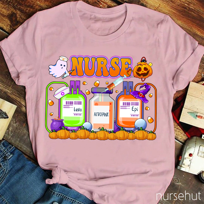 Happy Halloween Nurse T-Shirt
