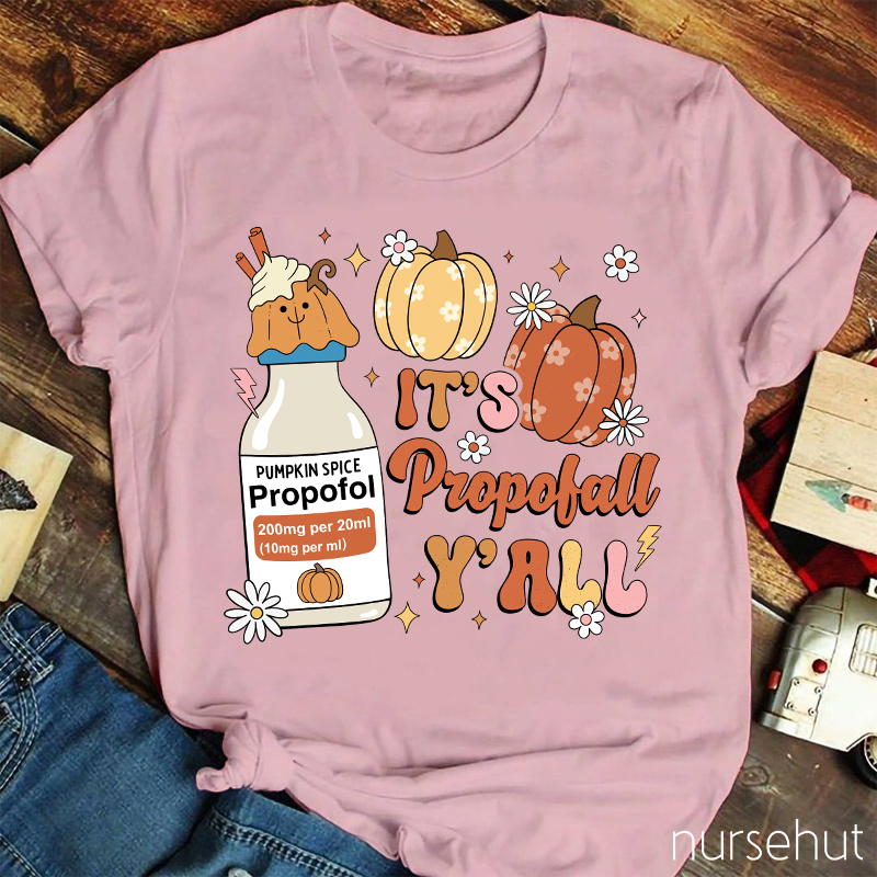 Propofol Halloween Pharmacist  Nurse T-Shirt
