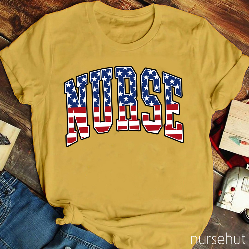 Flag Nurse T-Shirt