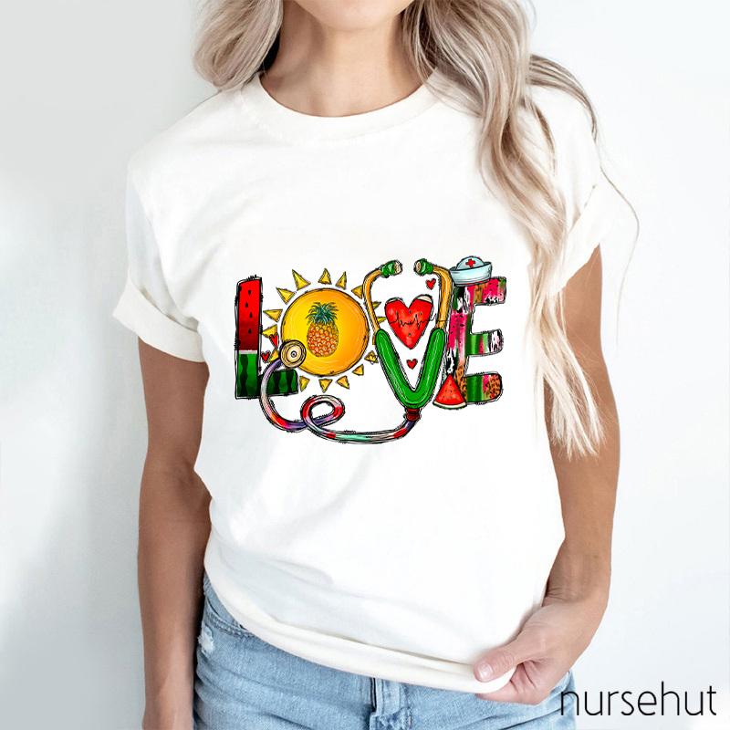 Summer Love Nurse T-Shirt