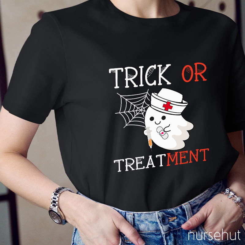 Trick Or Treatment Nurse T-Shirt
