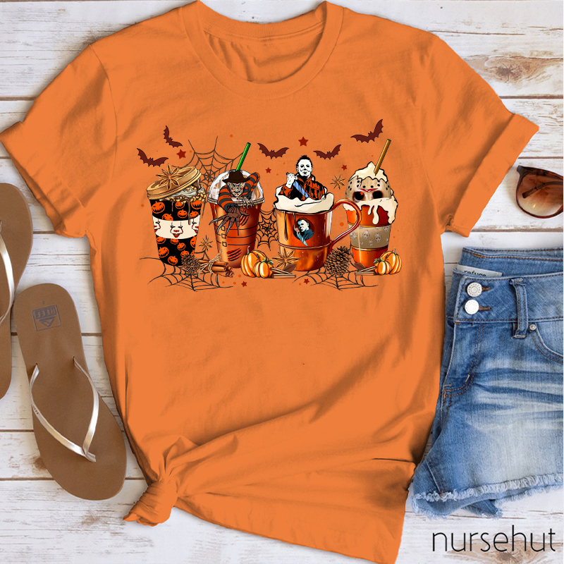 Halloween Drinks Nurse T-Shirt