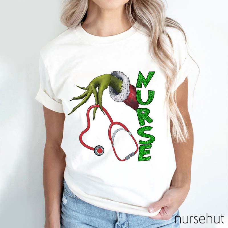 Personalized Is This Your Stethoscope Nurse T-Shirt
