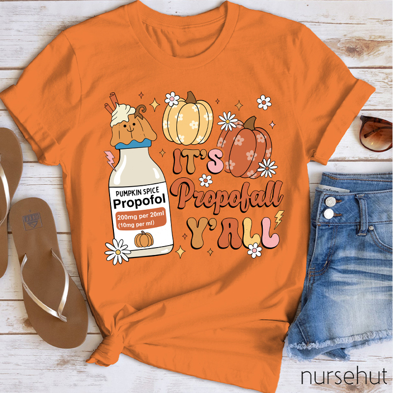 Propofol Halloween Pharmacist  Nurse T-Shirt