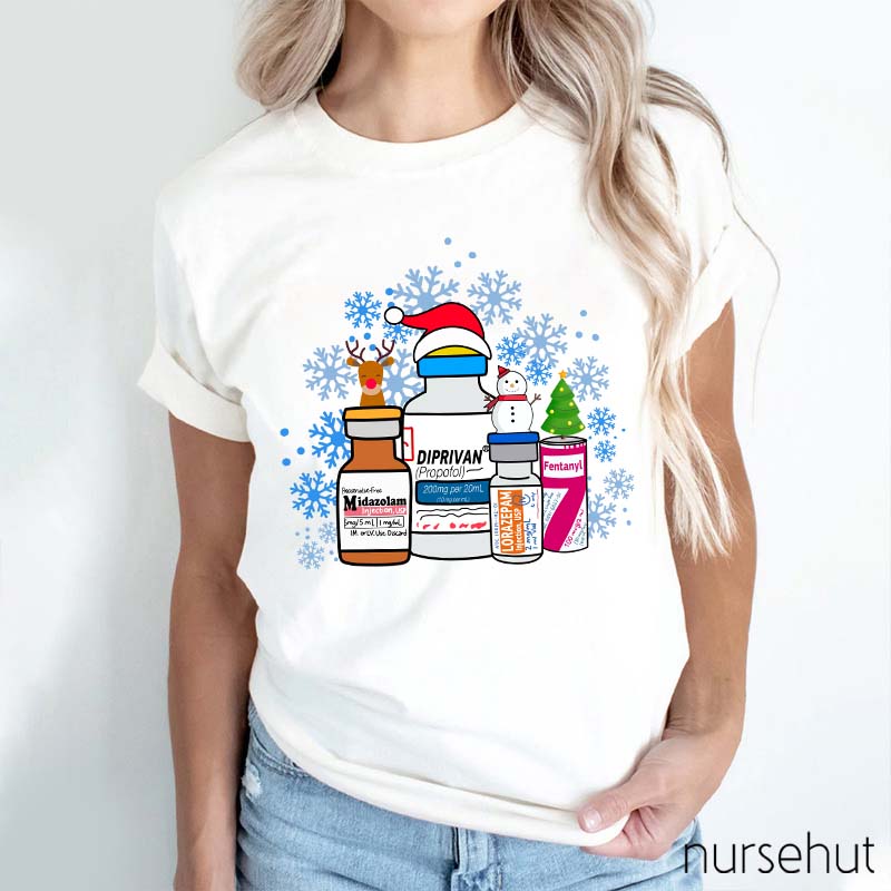 Dream Team Christmas Nurse T-Shirt