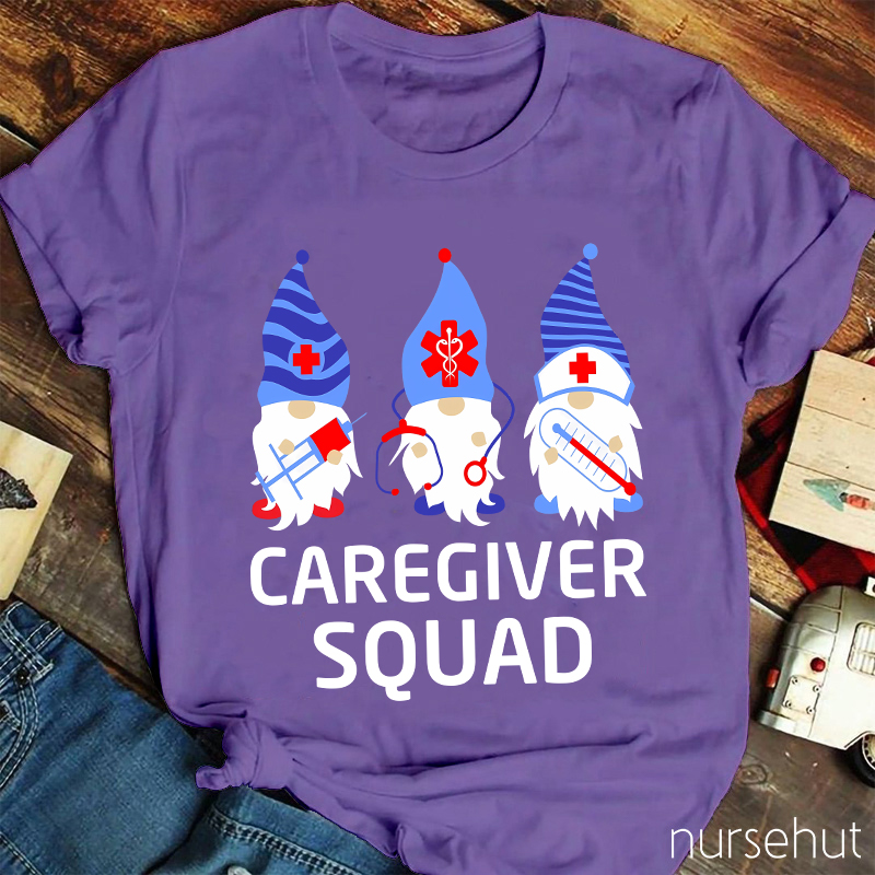 Caregiver Squad Nurse T-Shirt