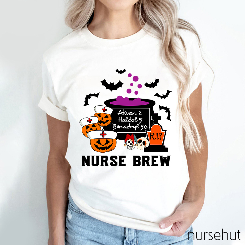 Happy Halloween Crew Nurse T-Shirt