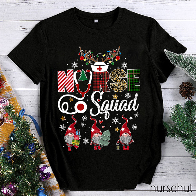 Christmas Nurse Squad T-Shirt