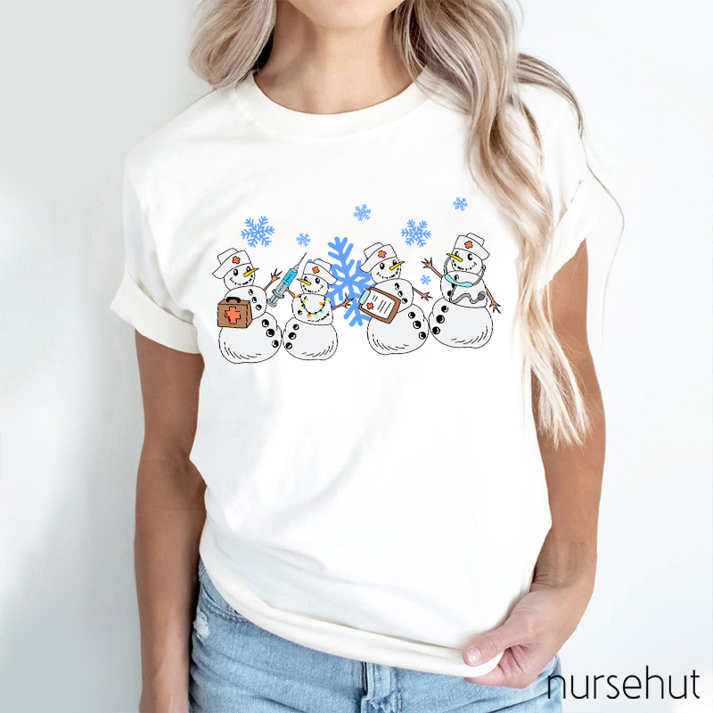 We Need Some Snowman Nurses This Winter Nurse T-Shirt