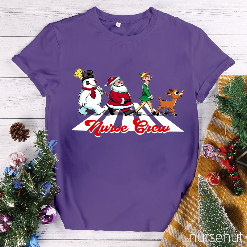 Christmas Nurse Crew Nurse T-Shirt