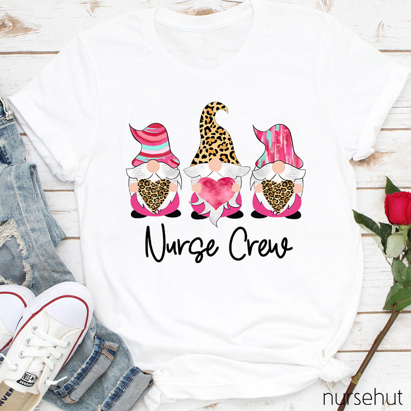 Valentine Nurse Crew Nurse T-Shirt