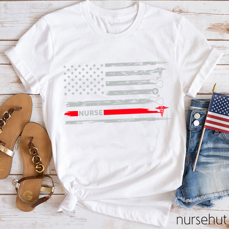 Flag Nurse T-Shirt