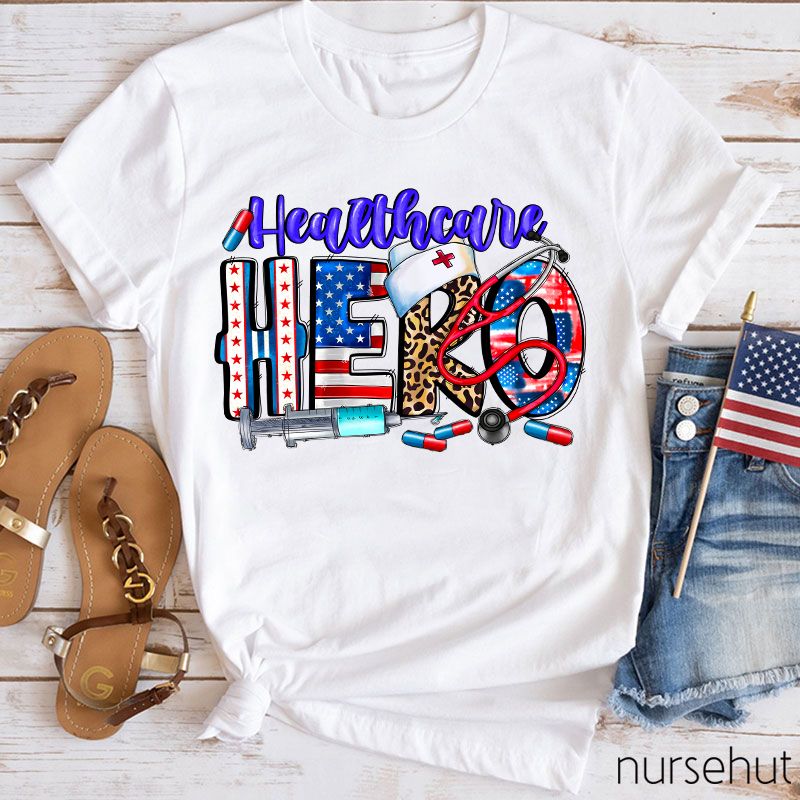American Hero Nurse T-Shirt