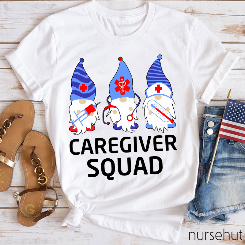 Caregiver Squad Nurse T-Shirt
