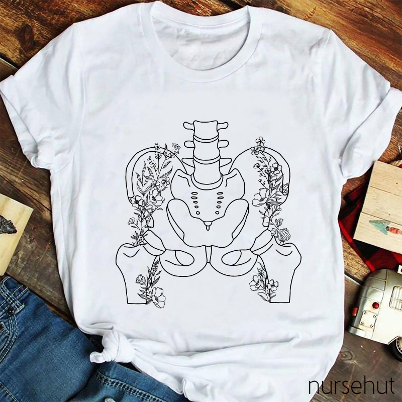 Orthopaedic Flower Nurse T-Shirt