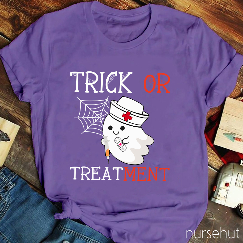 Trick Or Treatment Nurse T-Shirt