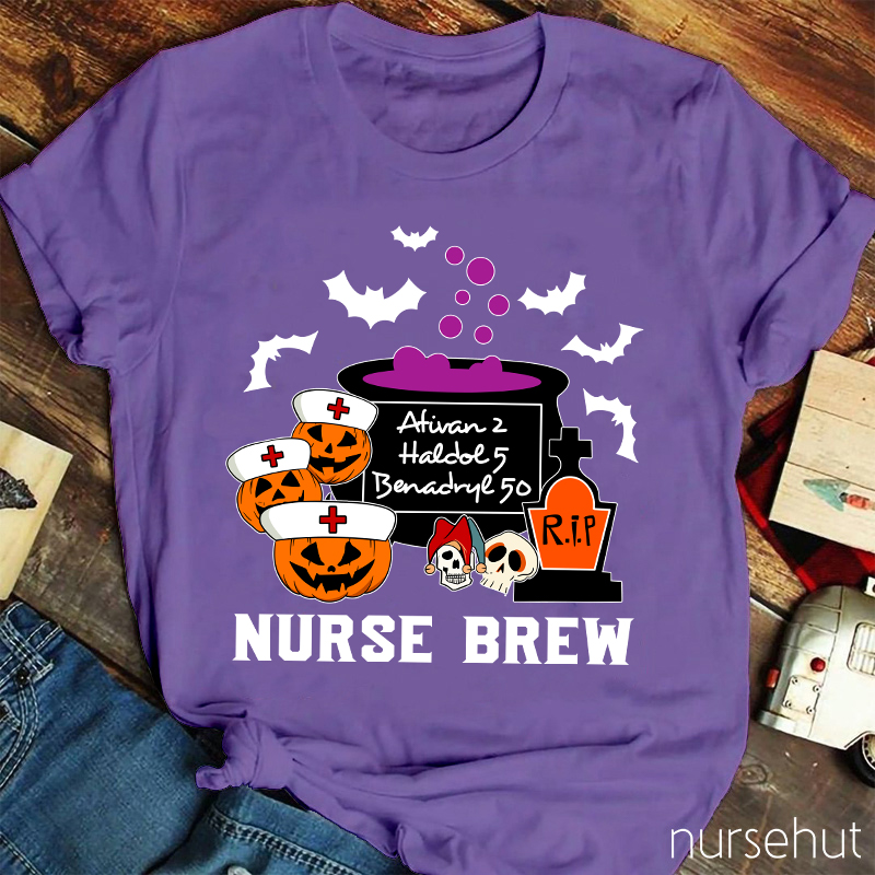 Happy Halloween Crew Nurse T-Shirt