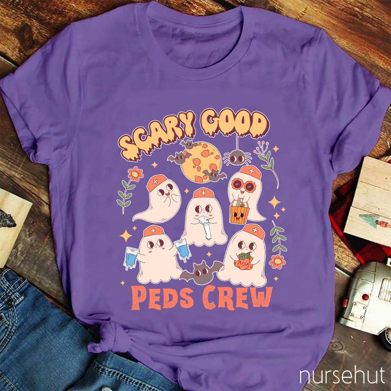 Scary Good Peds Crew Nurse T-Shirt