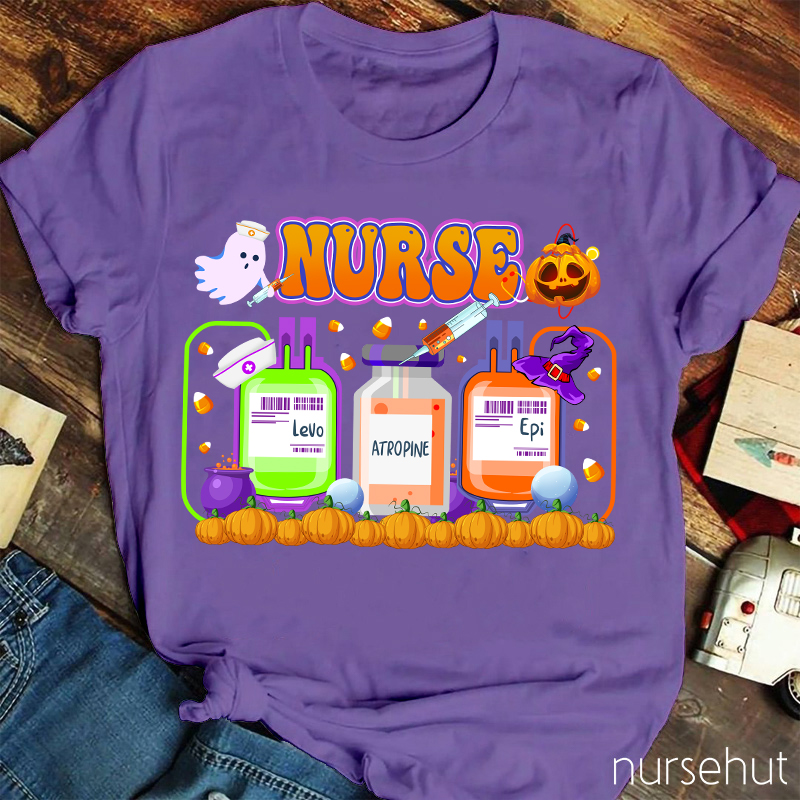 Happy Halloween Nurse T-Shirt